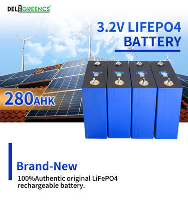 US Stock จัดส่งฟรี 3.2v Lifepo4 ลิเธียมเซลล์ 280ah 300ah 304ah 48V สำหรับพลังงานแสงอาทิตย์