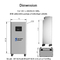 สหรัฐอเมริกา คลังสินค้า 48V 280ah DIY Lifepo4 แบตเตอรี่ลิตีਅਮ ชุดยืนพร้อมจอ LCD สําหรับ DIY Home Energy Storage